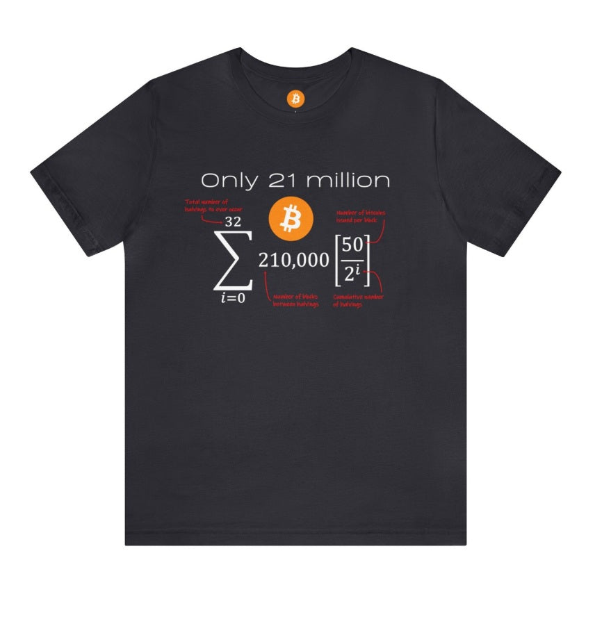 BTC 21 Million Tshirt