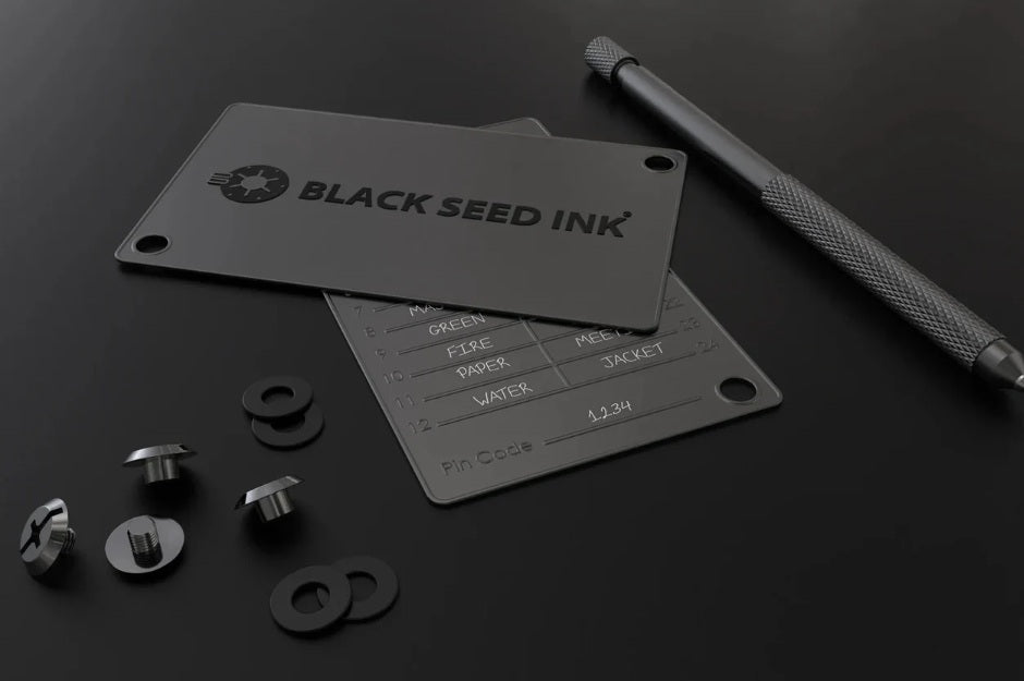 Steel Seed Wallet Storage