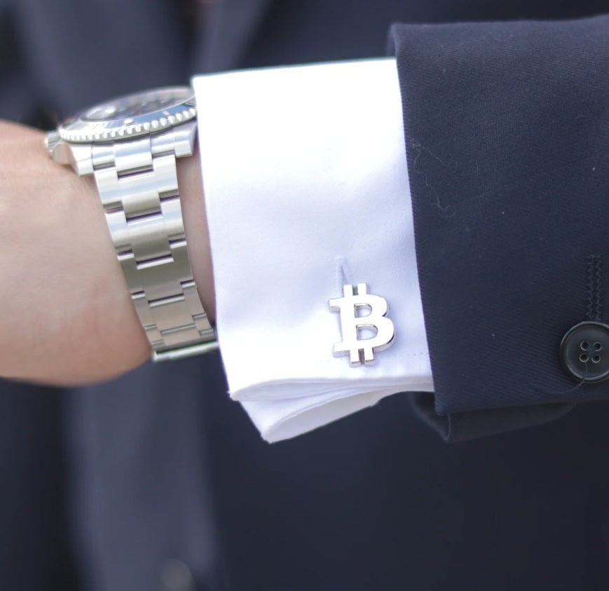 The BTC Alpha Cufflinks