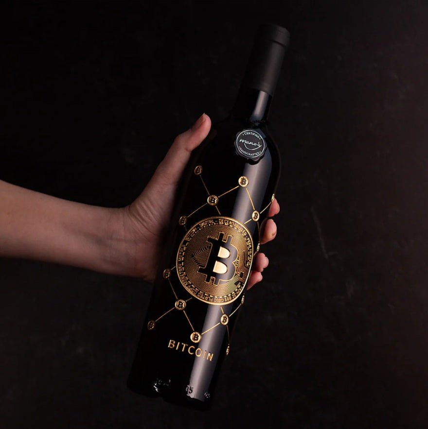 Bitcoin Token Etched Wine