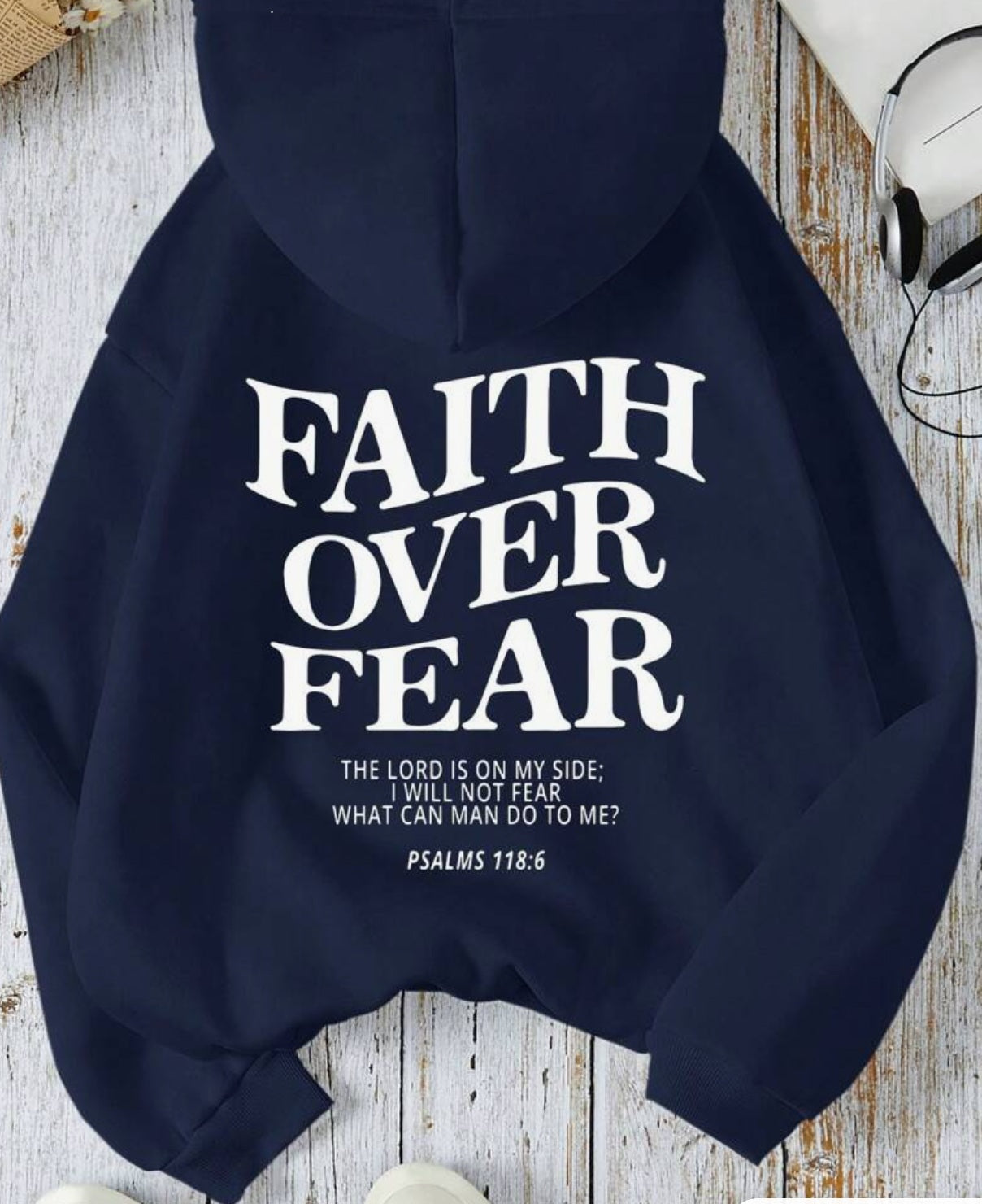 Faith Over Fear Unisex Hoodie
