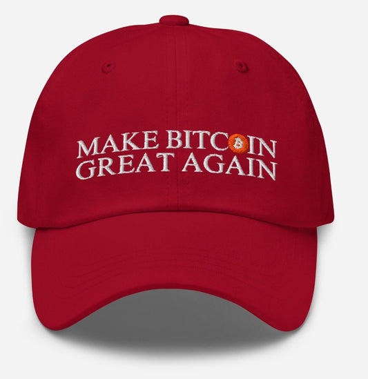 Crypto King/Queen Cap - MAKE BITCOIN GREAT AGAIN
