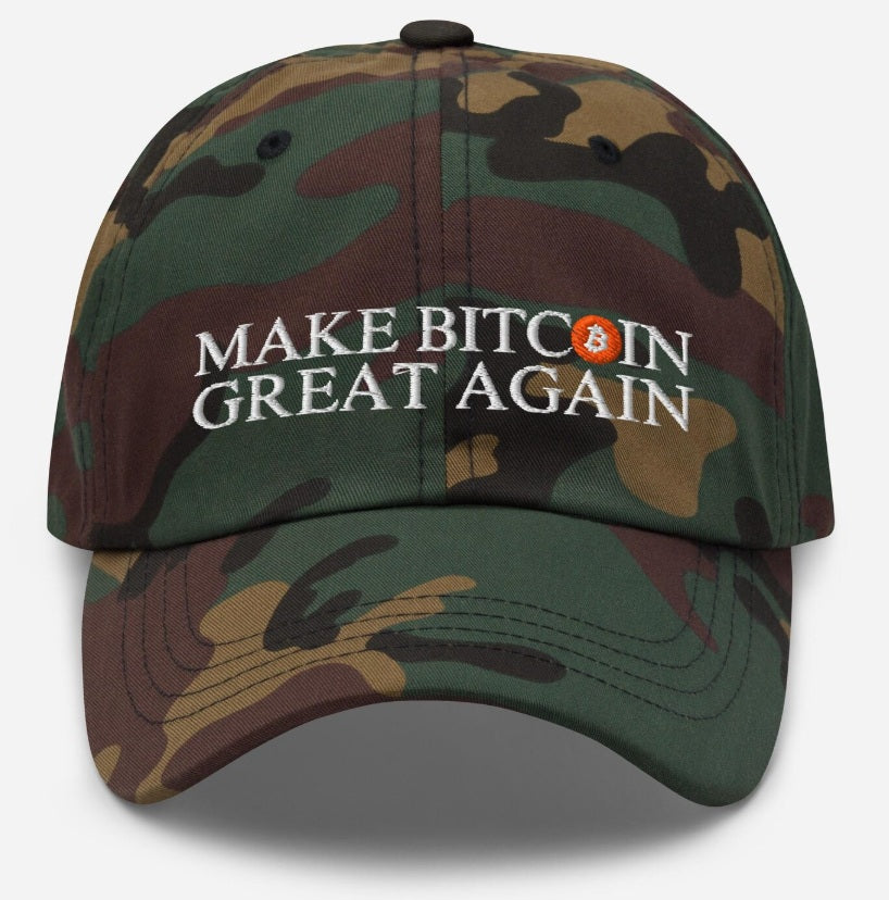 Crypto King/Queen Cap - MAKE BITCOIN GREAT AGAIN