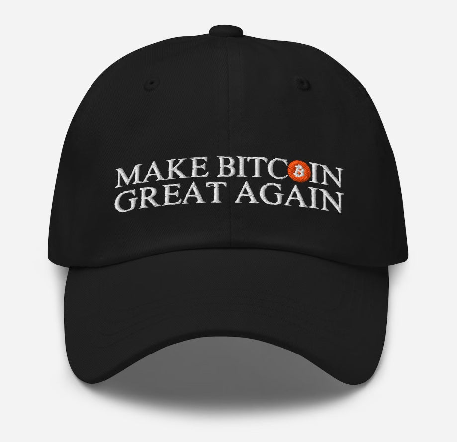 Crypto King/Queen Cap - MAKE BITCOIN GREAT AGAIN