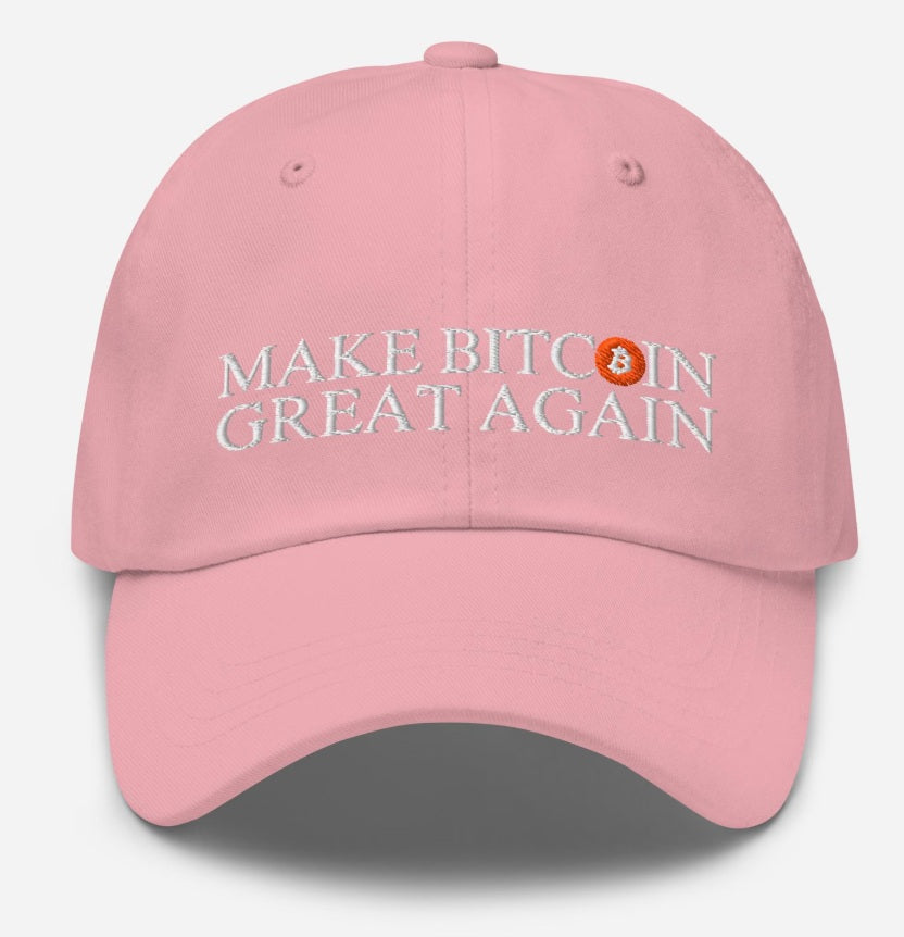 Crypto King/Queen Cap - MAKE BITCOIN GREAT AGAIN